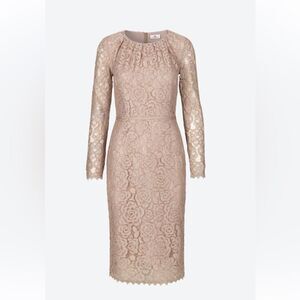 Day Birger Et Mikkelsen Tan Lace Long Sleeve Dress. Size Medium. EUR 40.